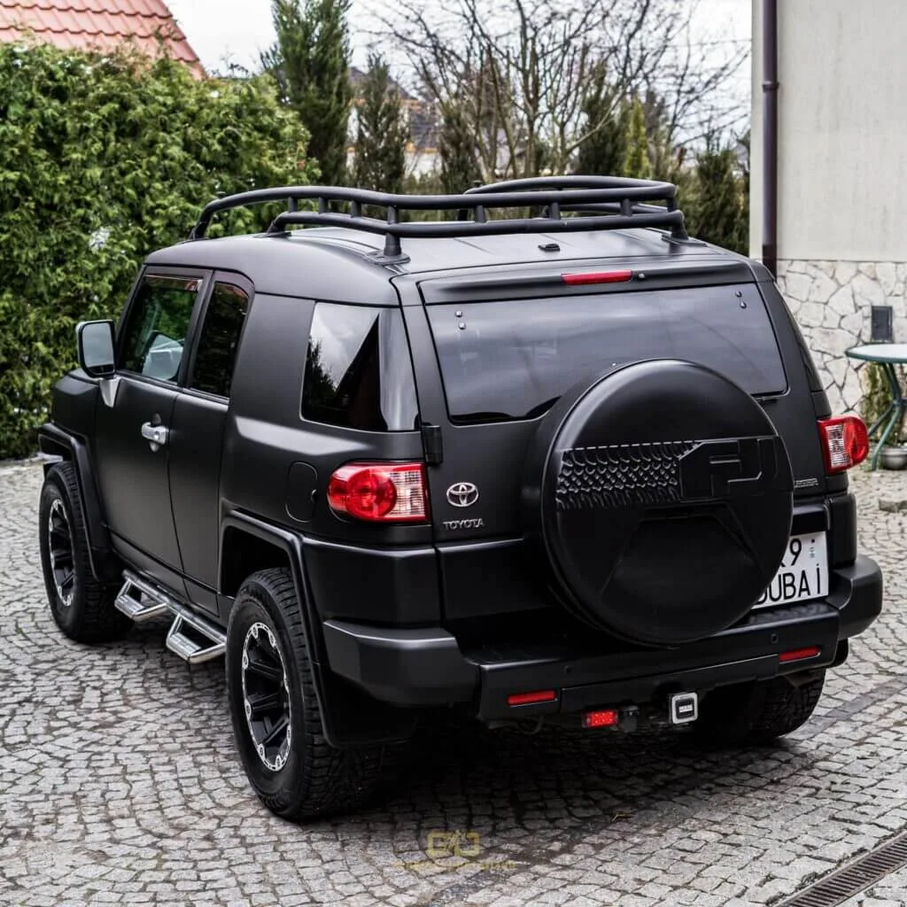 TOYOTA FJ – ZMIANA KOLORU FOLIĄ - TOYOTA FJ ZMIANA KOLORU