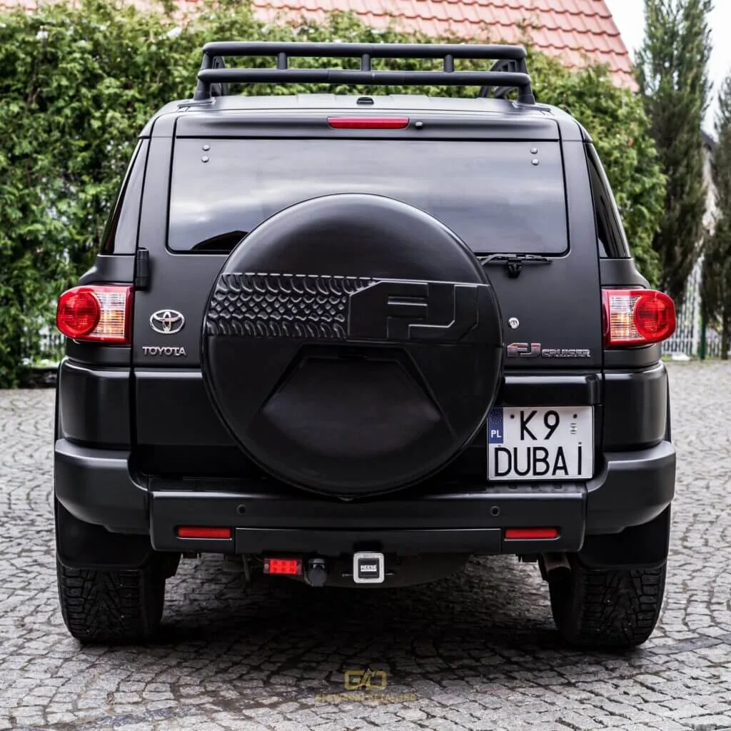TOYOTA FJ – ZMIANA KOLORU FOLIĄ - TOYOTA FJ ZMIANA KOLORU