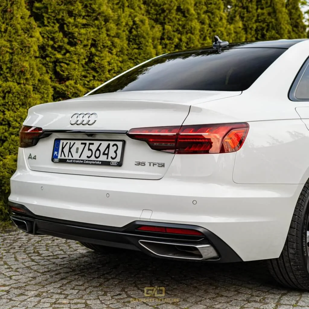 AUDI A4 BEZBARWNA FOLIA PPF + POWŁOKA CERAMICZNA - AUDI A4 FOLIA PPF CERAMIKA