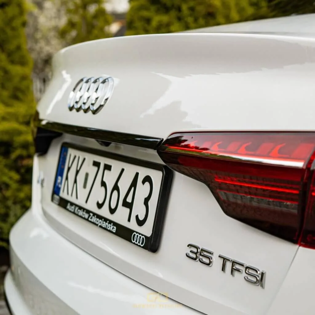 AUDI A4 BEZBARWNA FOLIA PPF + POWŁOKA CERAMICZNA - AUDI A4 FOLIA PPF CERAMIKA