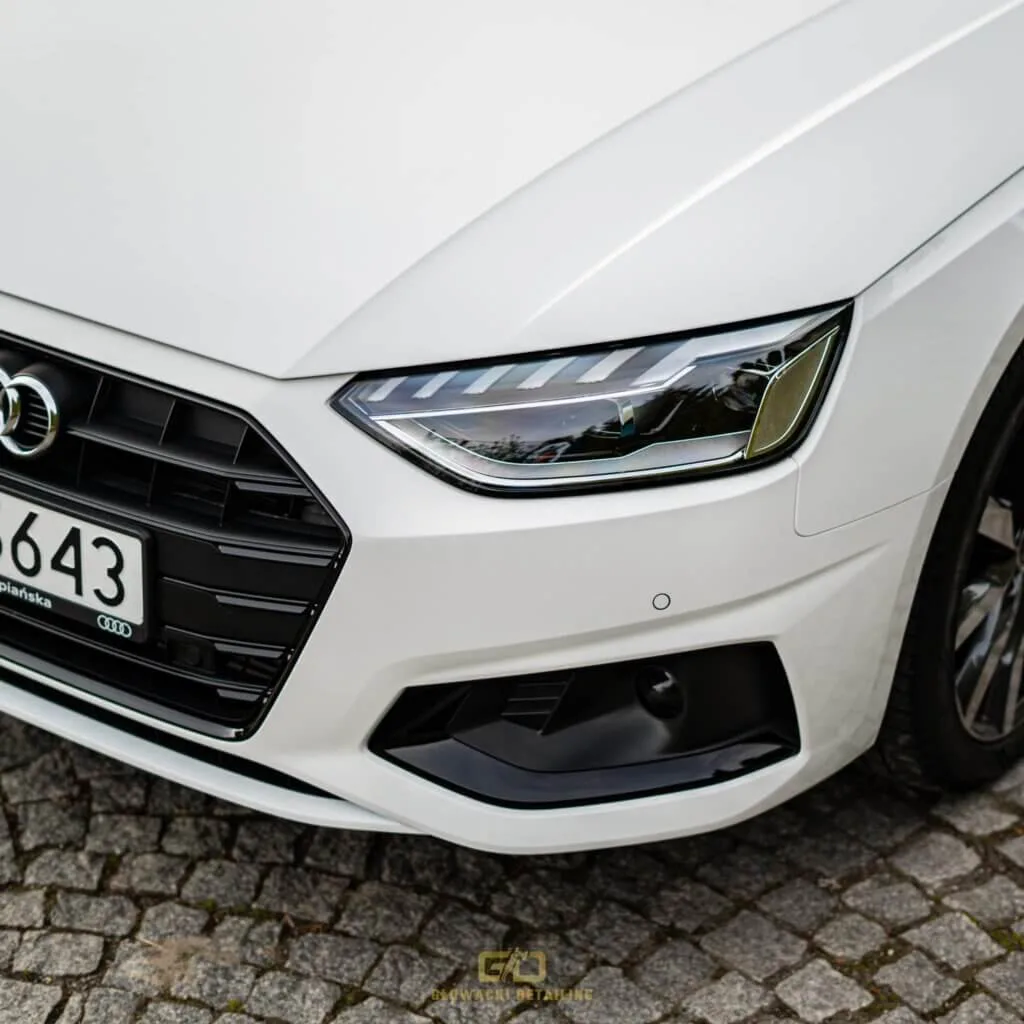 AUDI A4 BEZBARWNA FOLIA PPF + POWŁOKA CERAMICZNA - AUDI A4 FOLIA PPF CERAMIKA