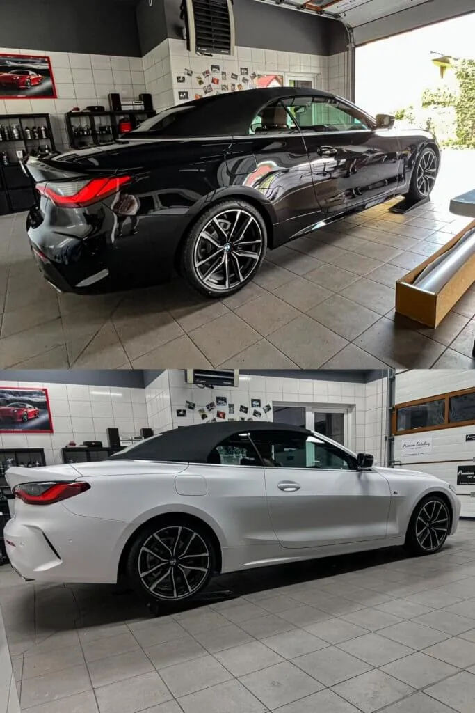 ZMIANA KOLORU FOLIA  BMW NA BIAŁY MAT - ZMIANA KOLORU BMW NA BIALY MAT3