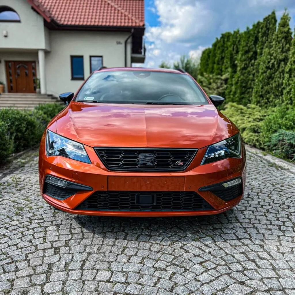 SEAT LEON – POLEROWANIE + POWŁOKA CERAMICZNA + PRZYCIEMNIANIE SZYB - POLEROWANIECERAMIKA 1