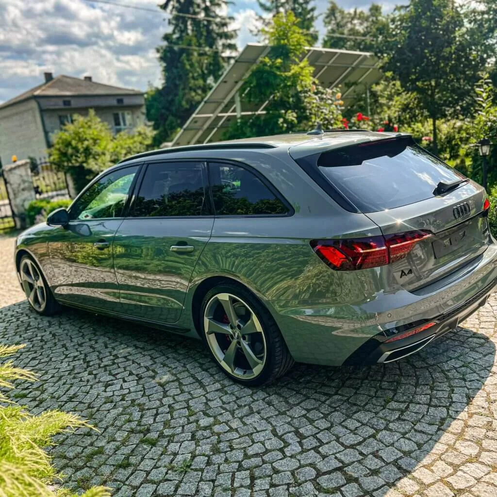 BEZBARWNA FOLIA PPF + CERAMIKA AUDI A4 - FOLIA PPF CERAMIKA