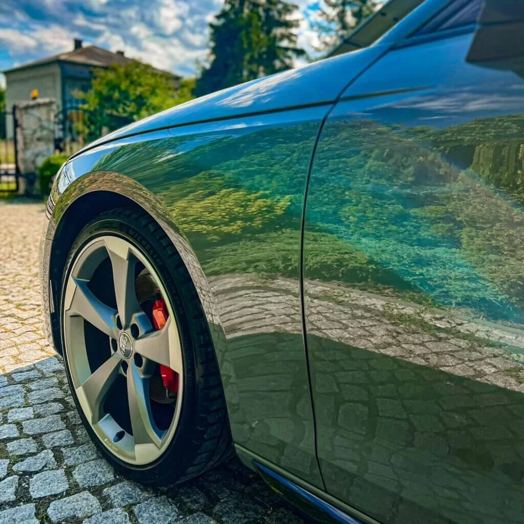 BEZBARWNA FOLIA PPF + CERAMIKA AUDI A4 - FOLIA PPF CERAMIKA