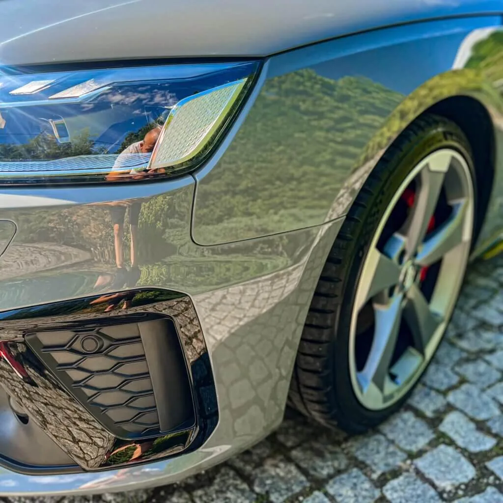 BEZBARWNA FOLIA PPF + CERAMIKA AUDI A4 - FOLIA PPF CERAMIKA