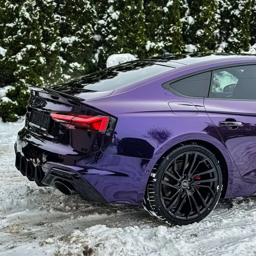 FOLIA OCHRONNA PPF ZMIANA KOLORU AUDI RS5 OCHRONA LAKIERU ZABEZPIECZENIE LAKIERU