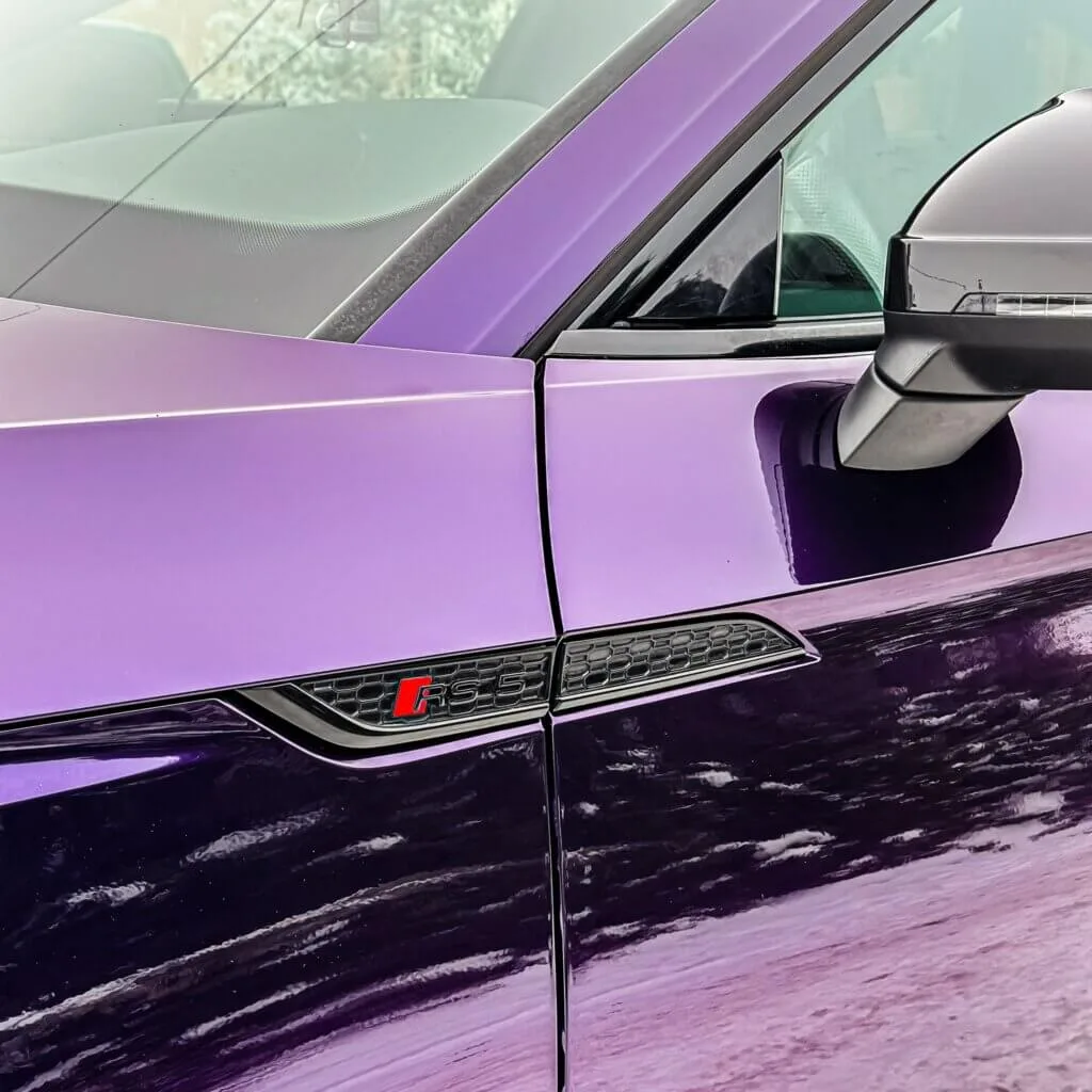 FOLIA OCHRONNA PPF ZMIANA KOLORU AUDI RS5 OCHRONA LAKIERU ZABEZPIECZENIE LAKIERU