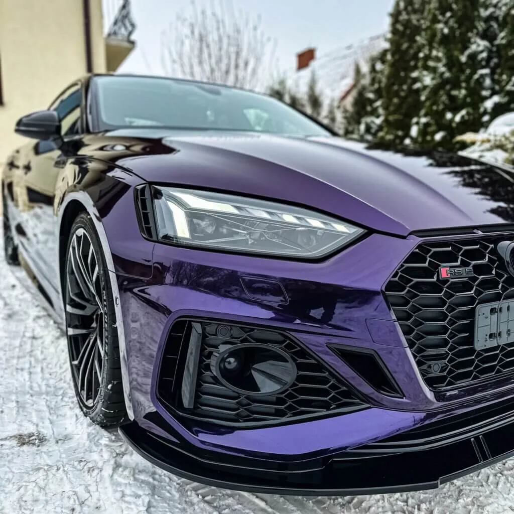 FOLIA OCHRONNA PPF ZMIANA KOLORU AUDI RS5 OCHRONA LAKIERU ZABEZPIECZENIE LAKIERU