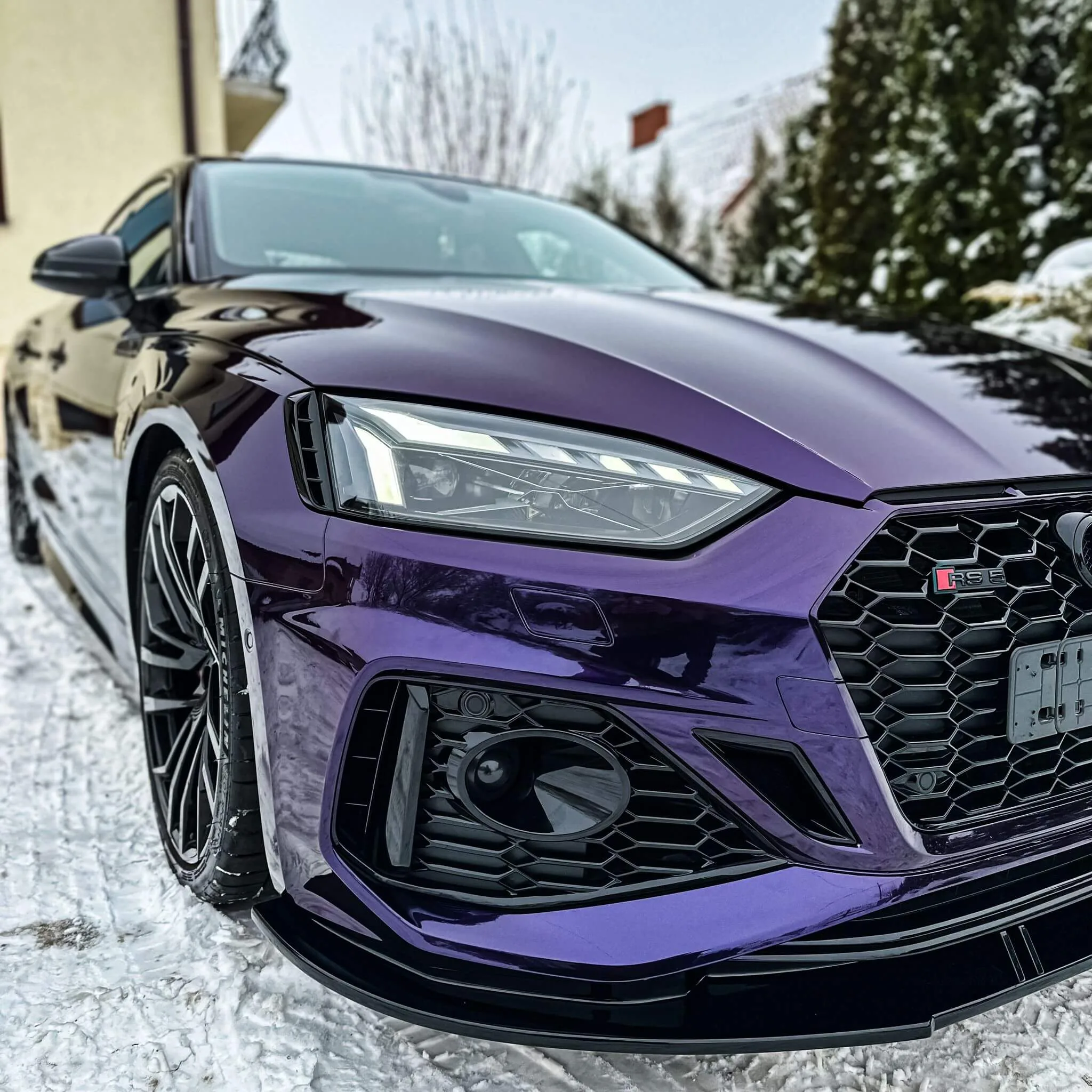 FOLIA OCHRONNA PPF ZMIANA KOLORU AUDI RS5 OCHRONA LAKIERU ZABEZPIECZENIE LAKIERU