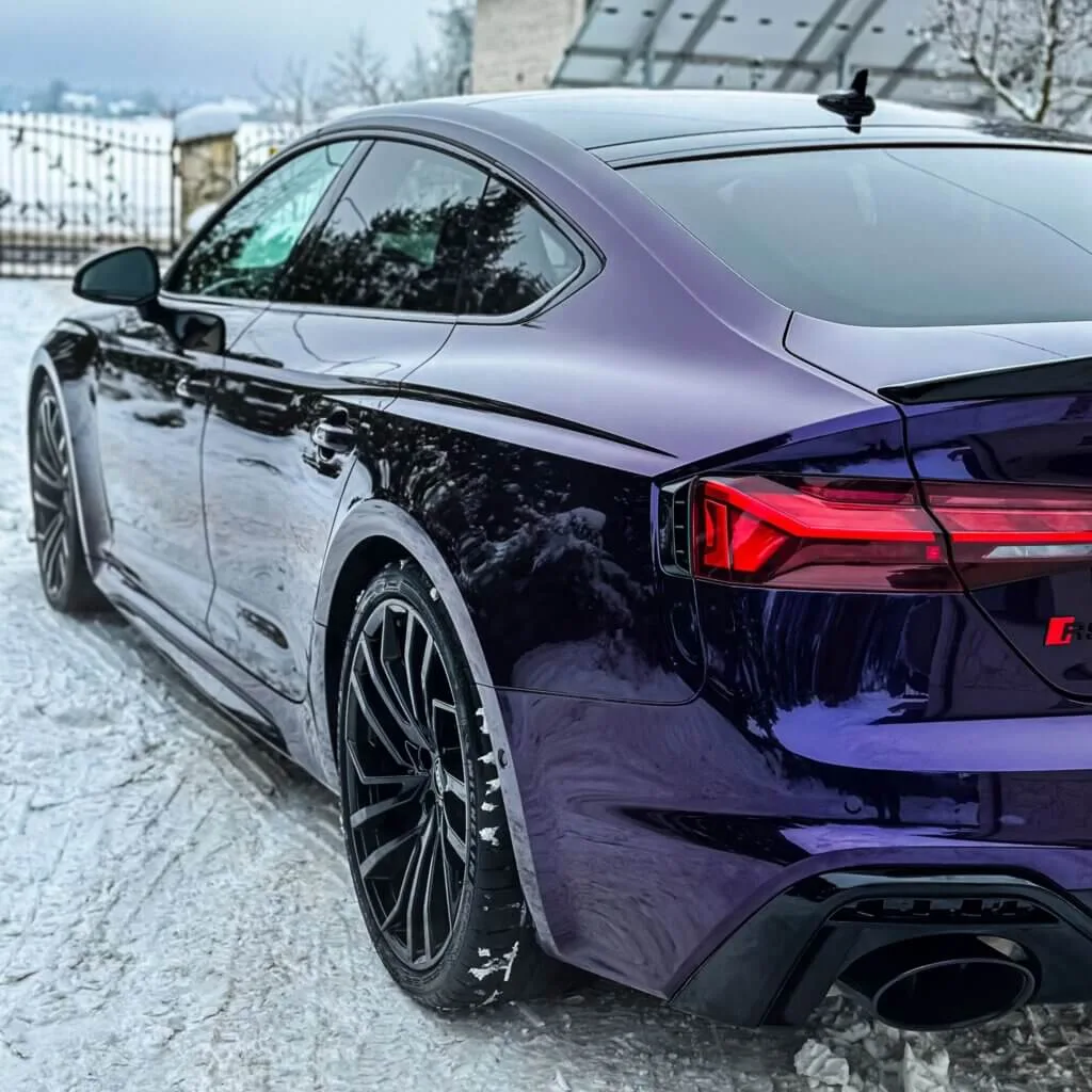 FOLIA OCHRONNA PPF ZMIANA KOLORU AUDI RS5 OCHRONA LAKIERU ZABEZPIECZENIE LAKIERU