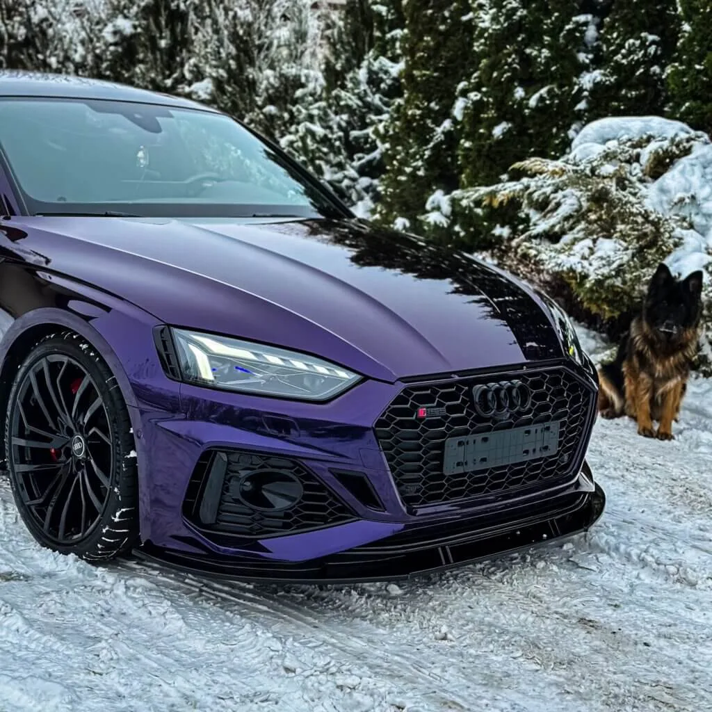 FOLIA OCHRONNA PPF ZMIANA KOLORU AUDI RS5 OCHRONA LAKIERU ZABEZPIECZENIE LAKIERU