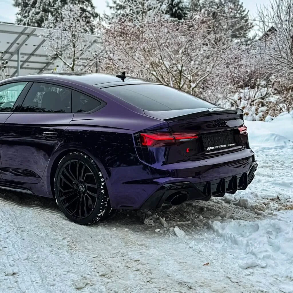 FOLIA OCHRONNA PPF ZMIANA KOLORU AUDI RS5 OCHRONA LAKIERU ZABEZPIECZENIE LAKIERU