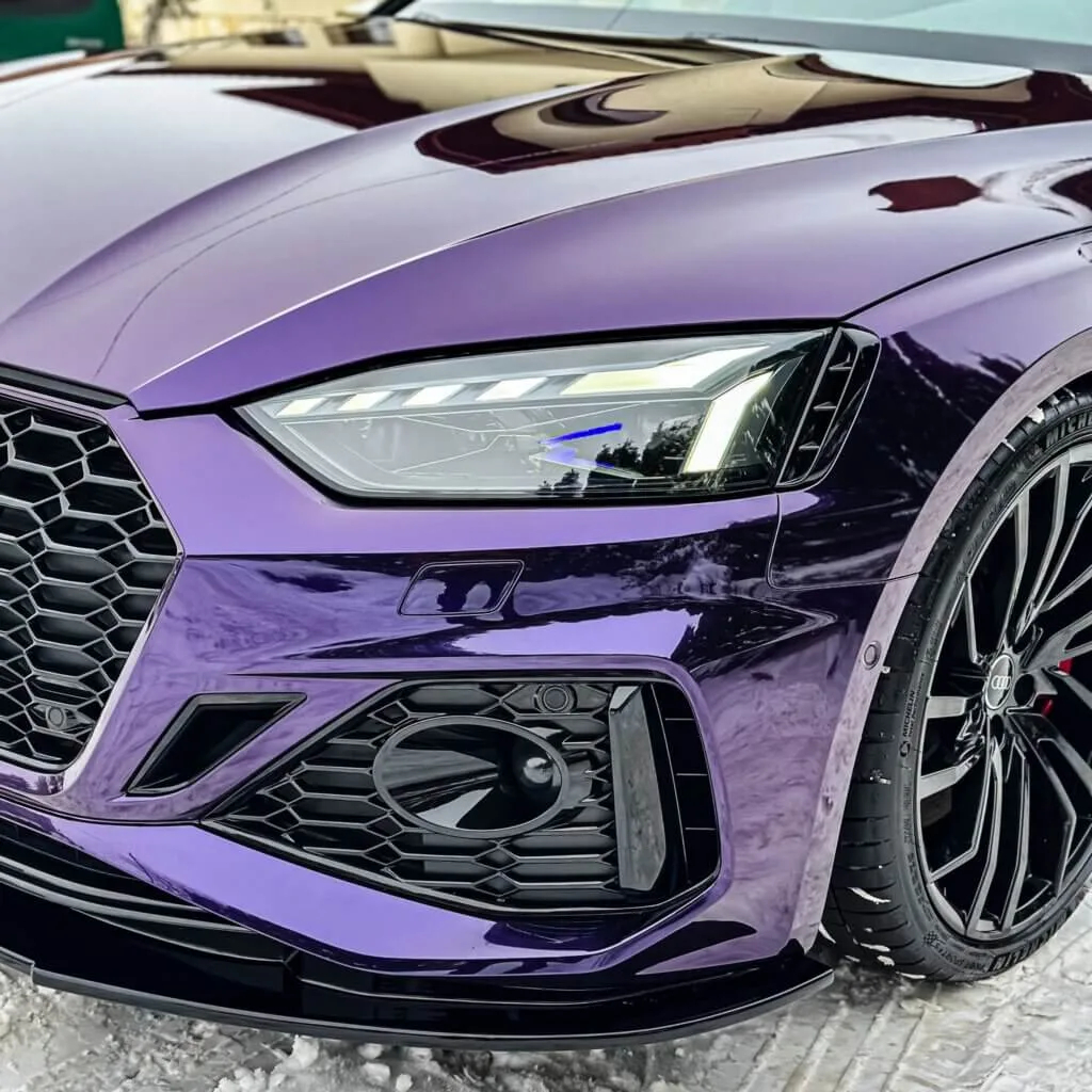 FOLIA OCHRONNA PPF ZMIANA KOLORU AUDI RS5 OCHRONA LAKIERU ZABEZPIECZENIE LAKIERU