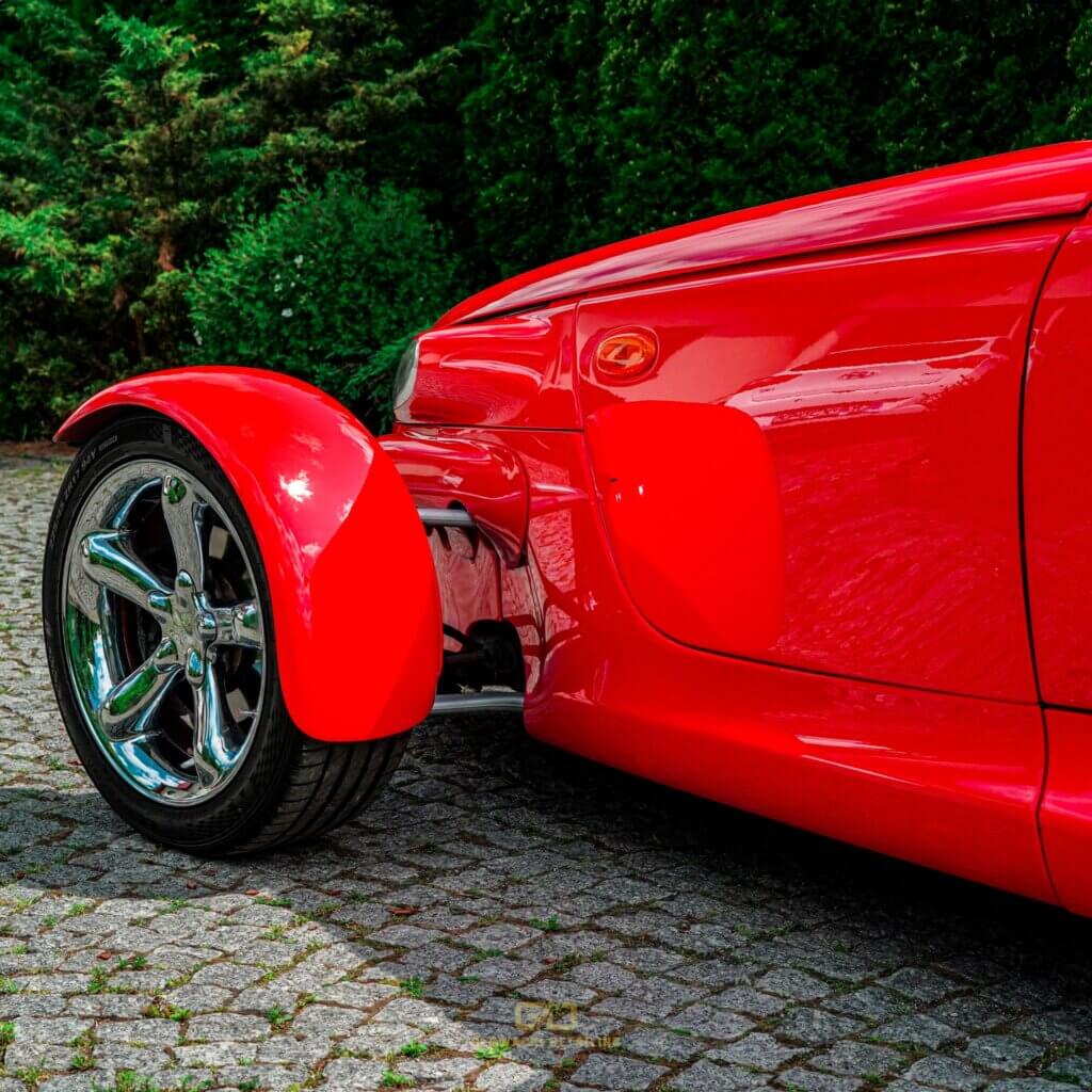 polerowanie lakieru, zabezpieczenie lakieru, detailing plymouth prowler