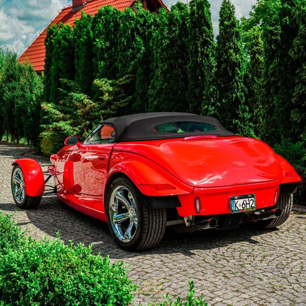 polerowanie lakieru, zabezpieczenie lakieru, detailing plymouth prowler