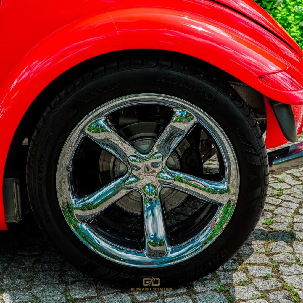 polerowanie lakieru, zabezpieczenie lakieru, detailing plymouth prowler