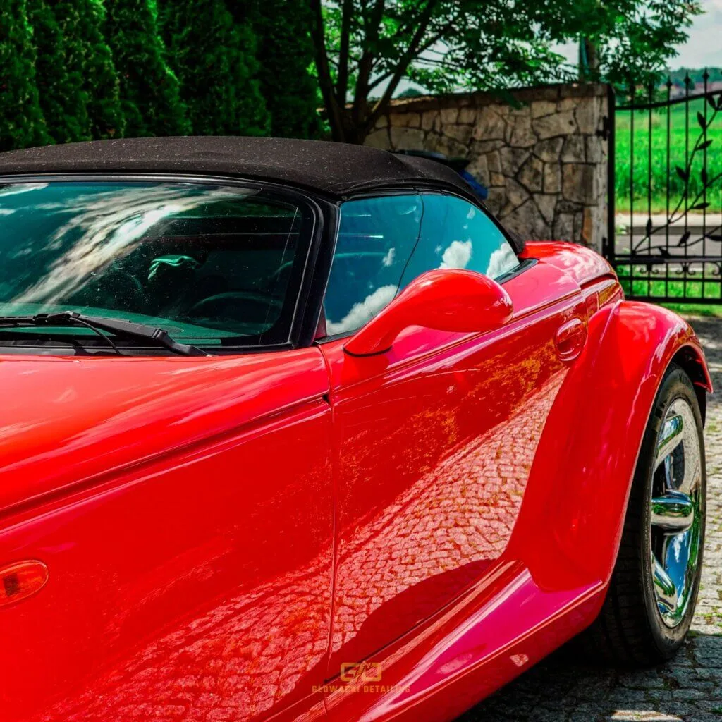 polerowanie lakieru, zabezpieczenie lakieru, detailing plymouth prowler