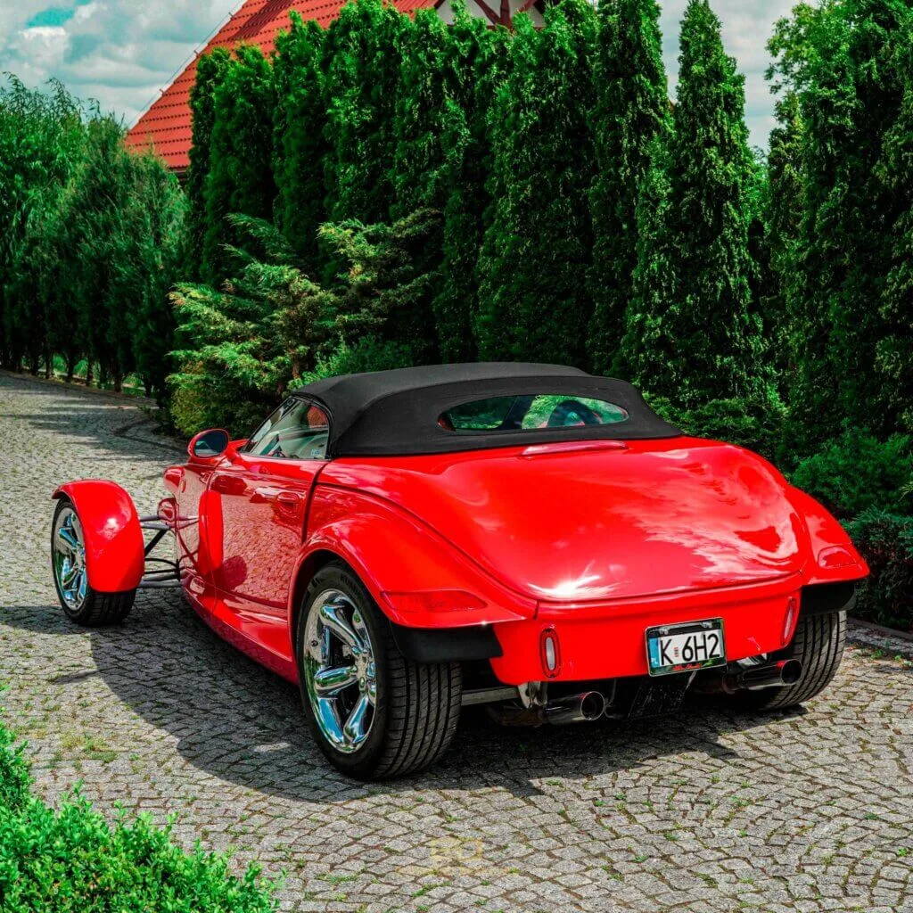 polerowanie lakieru, zabezpieczenie lakieru, detailing plymouth prowler