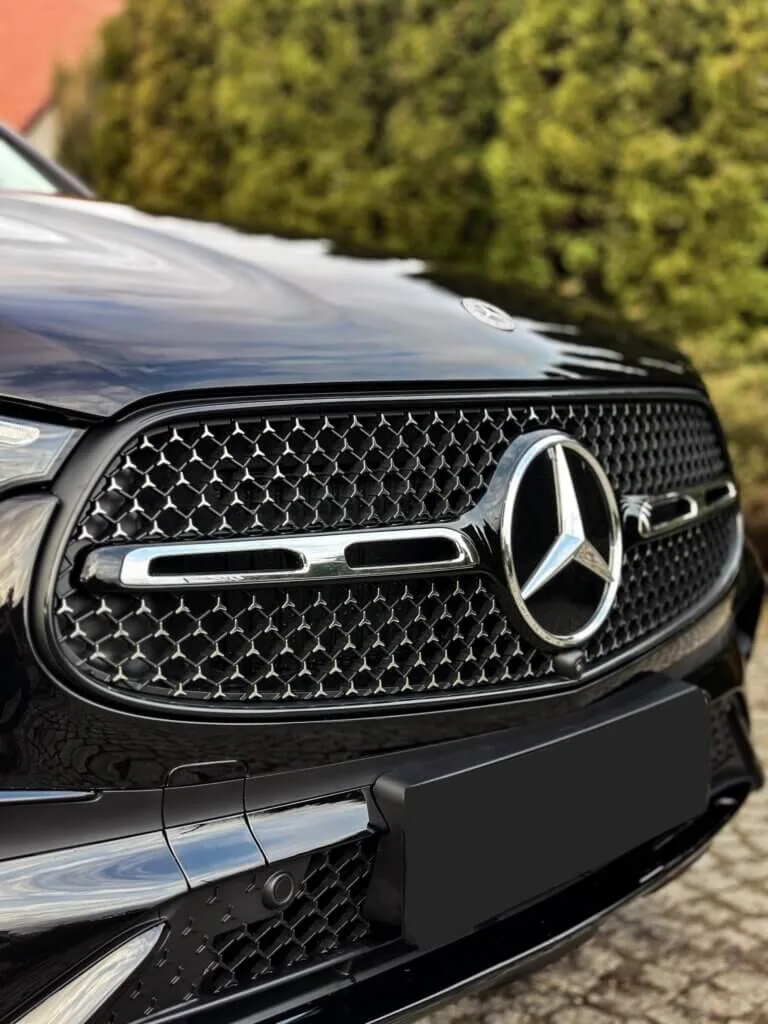 FOLIA BEZBARWNA PPF, POWŁOKA CERAMICZNA, ZABEZPIECZENIE LAKIERU, MERCEDES GLC SUV