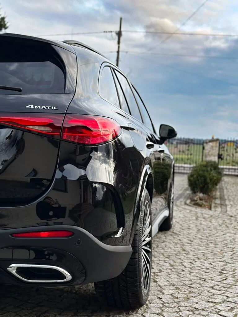 FOLIA BEZBARWNA PPF, POWŁOKA CERAMICZNA, ZABEZPIECZENIE LAKIERU, MERCEDES GLC SUV