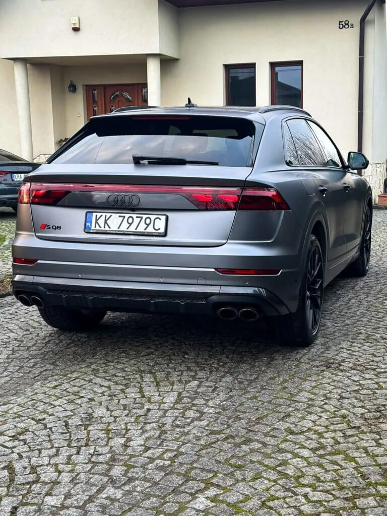 FOLIA OCHRONNA PPF ZMIANA KOLORU AUDI RS5 OCHRONA LAKIERU ZABEZPIECZENIE LAKIERU