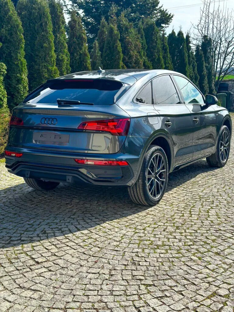 BEZBARWNA FOLIA PPF + POWŁOKA CERAMICZNA AUDI Q5 - FOLIA PPF POWLOKA CERAMICZNA ZABEZPIECZENIE LAKIERU Audi Q5 SPORTBACK