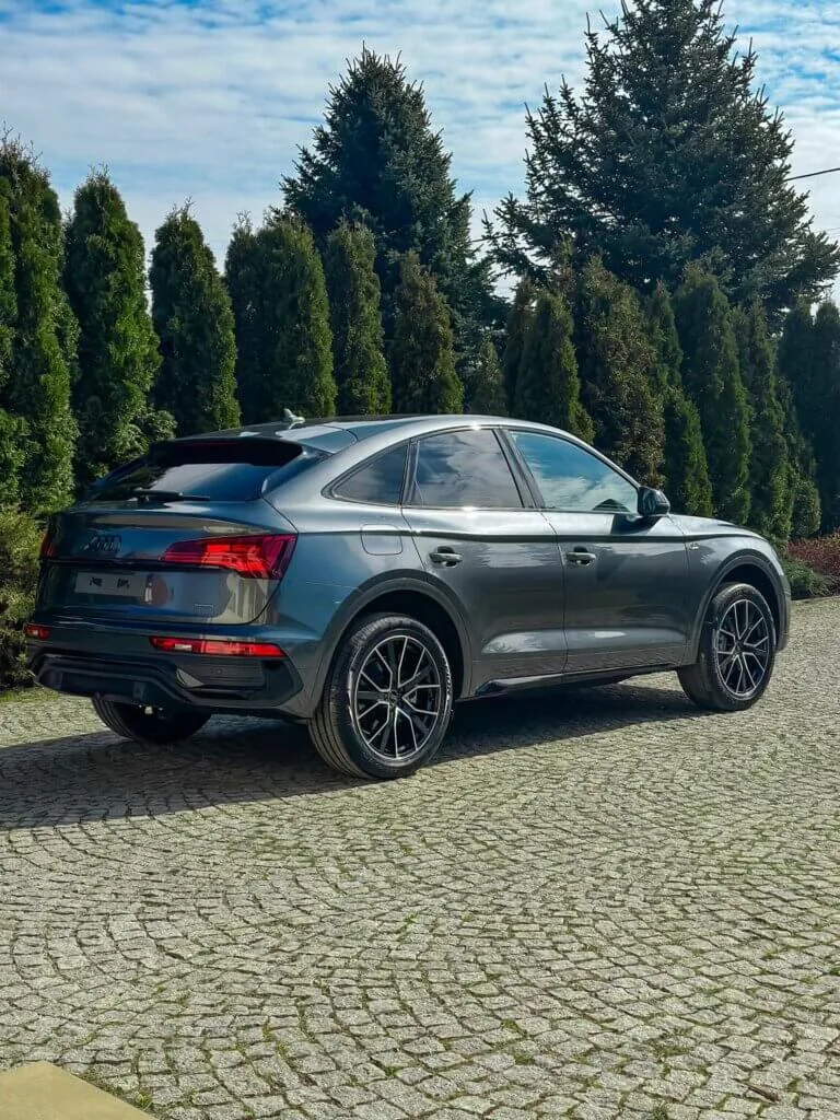BEZBARWNA FOLIA PPF + POWŁOKA CERAMICZNA AUDI Q5 - FOLIA PPF POWLOKA CERAMICZNA ZABEZPIECZENIE LAKIERU Audi Q5 SPORTBACK