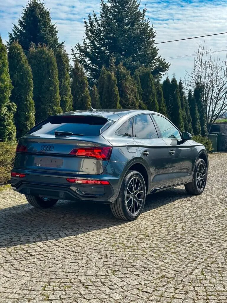 BEZBARWNA FOLIA PPF + POWŁOKA CERAMICZNA AUDI Q5 - FOLIA PPF POWLOKA CERAMICZNA ZABEZPIECZENIE LAKIERU Audi Q5 SPORTBACK