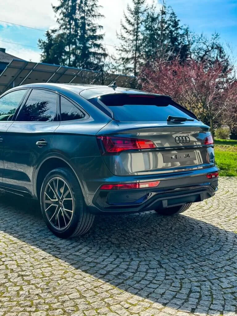 BEZBARWNA FOLIA PPF + POWŁOKA CERAMICZNA AUDI Q5 - FOLIA PPF POWLOKA CERAMICZNA ZABEZPIECZENIE LAKIERU Audi Q5 SPORTBACK
