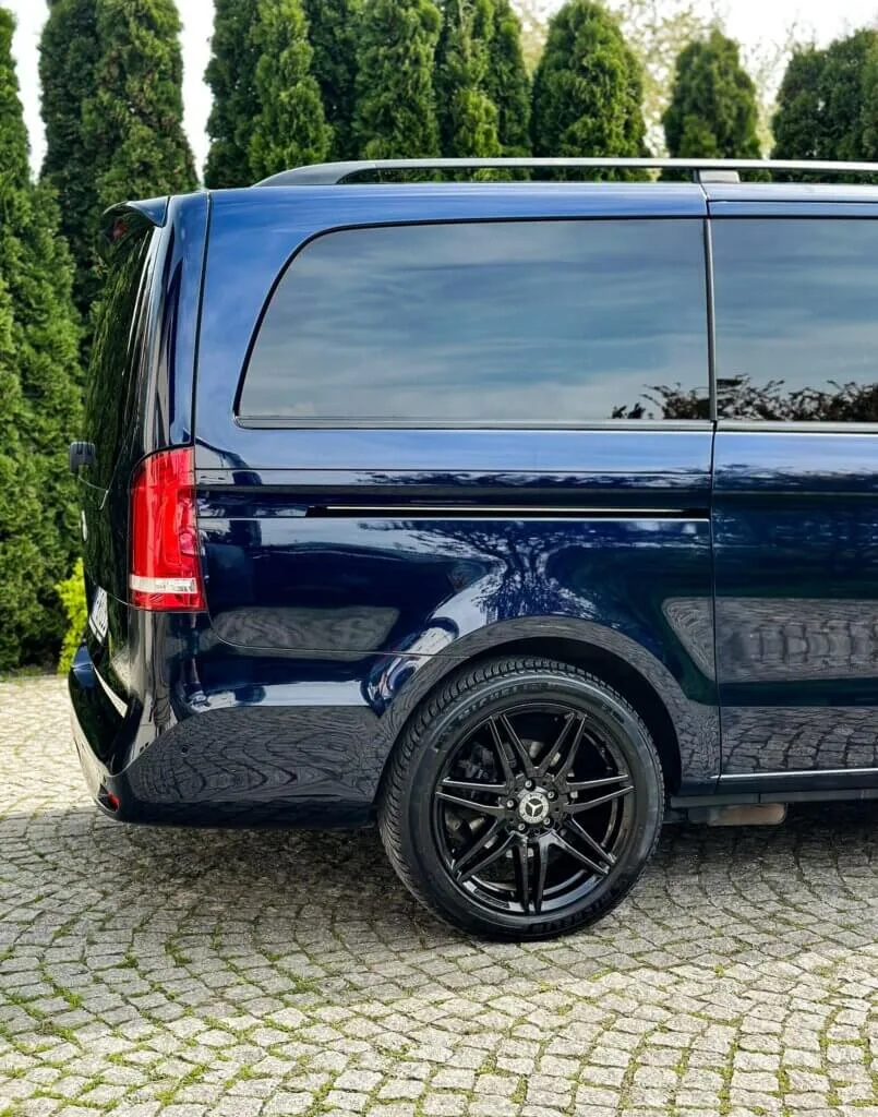 Detailing polerowanie lakieru powłoka ceramiczna Mercedes V klasa - KOREKTA LAKIERU POWLOKA CERAMICZNA ZABEZPIECZENIE LAKIER