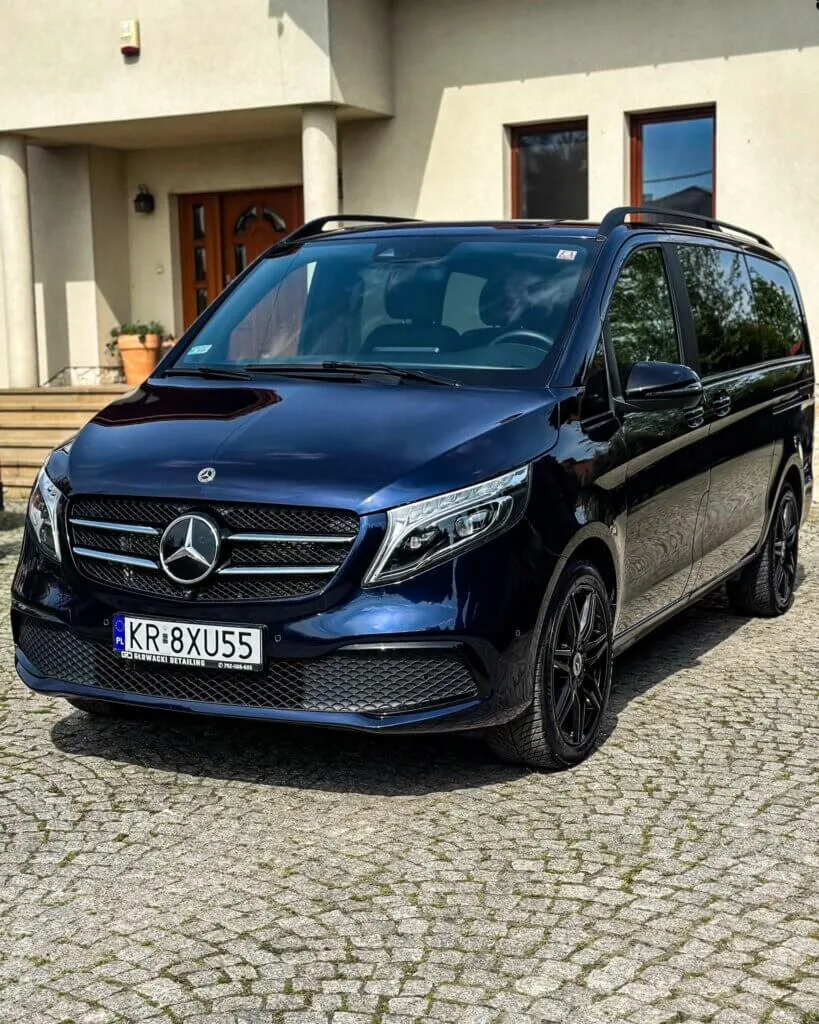 Detailing polerowanie lakieru powłoka ceramiczna Mercedes V klasa - KOREKTA LAKIERU POWLOKA CERAMICZNA ZABEZPIECZENIE LAKIER