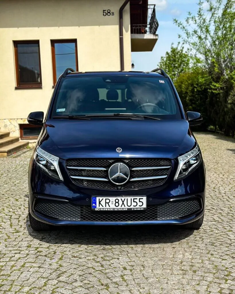 Detailing polerowanie lakieru powłoka ceramiczna Mercedes V klasa - KOREKTA LAKIERU POWLOKA CERAMICZNA ZABEZPIECZENIE LAKIER