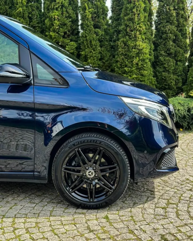 Detailing polerowanie lakieru powłoka ceramiczna Mercedes V klasa - KOREKTA LAKIERU POWLOKA CERAMICZNA ZABEZPIECZENIE LAKIER