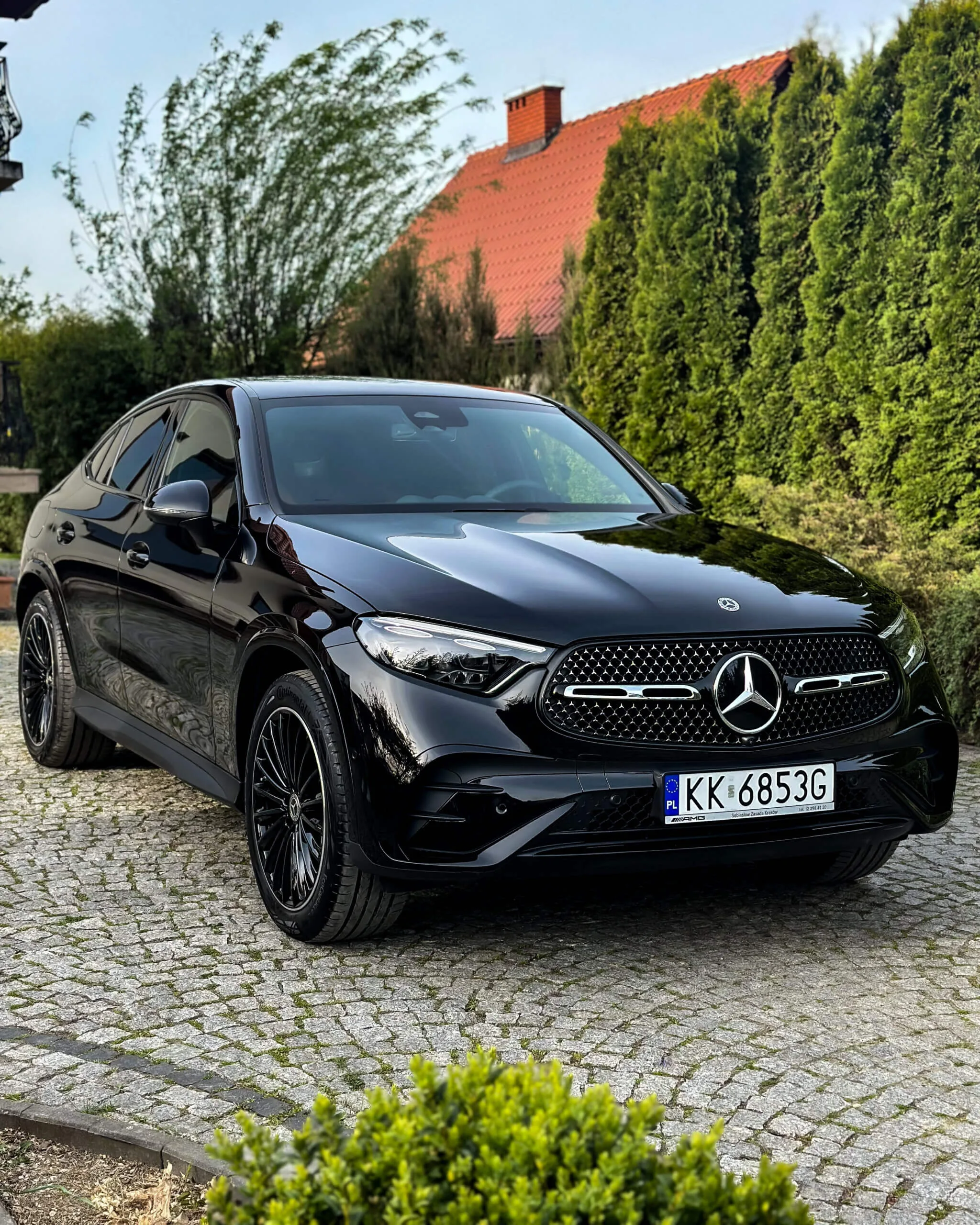 MERCEDES GLC COUPE ZABEZPIECZENIE LAKIERU FOLIA PPF - BEZBARWNA FOLIA OCHRONNA PPF MERCEDES GLC COUPE OCHRONA LAKIERU ZABEZPI