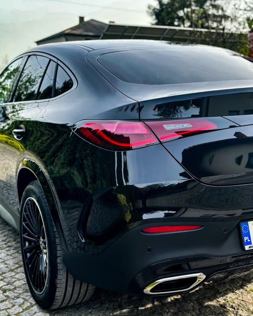MERCEDES GLC COUPE ZABEZPIECZENIE LAKIERU FOLIA PPF - BEZBARWNA FOLIA OCHRONNA PPF MERCEDES GLC COUPE OCHRONA LAKIERU ZABEZPI