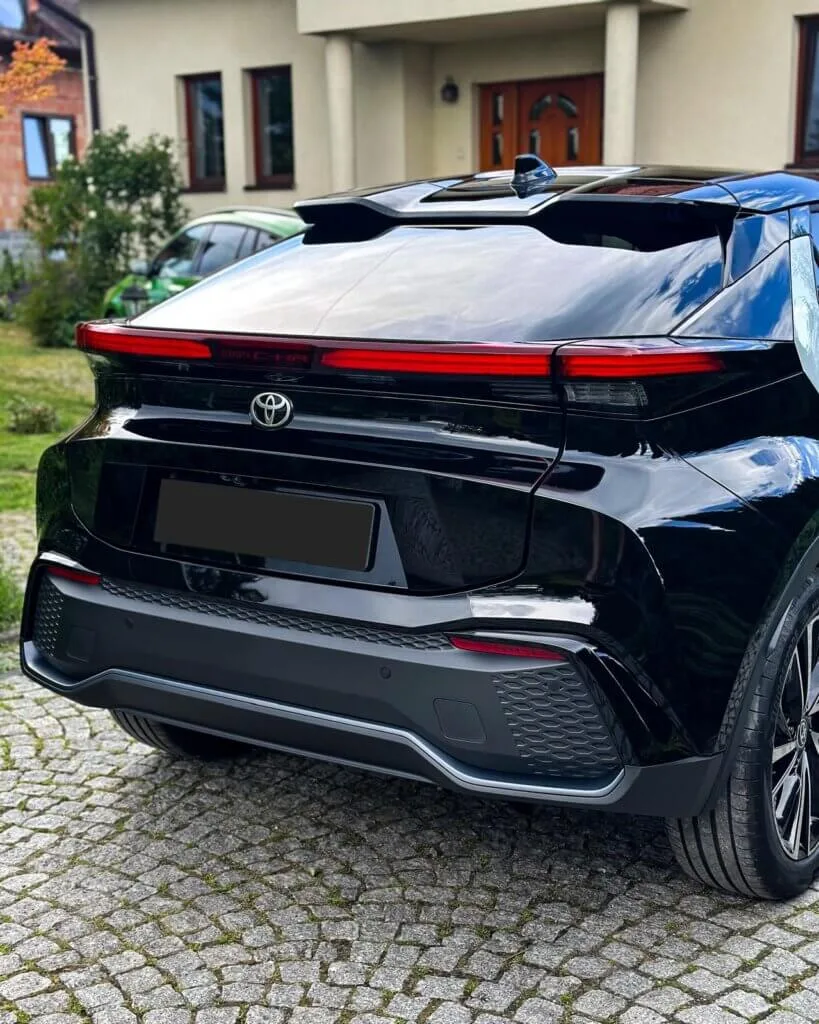 BEZBARWNA FOLIA PPF + CERAMIKA TOYOTA CH-R 2024 - TOYOTA CHR FOLIA PPF POWLOKA CERAMICZNA KONSERWACJA PODWOZIA