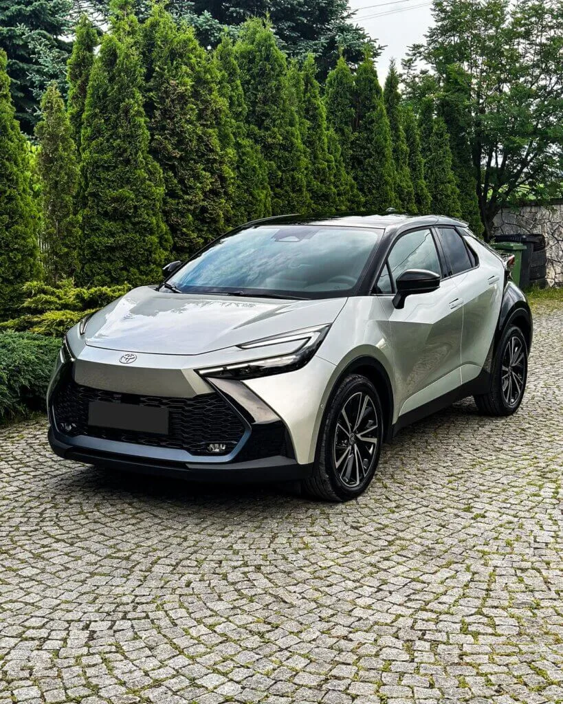 BEZBARWNA FOLIA PPF + CERAMIKA TOYOTA CH-R 2024 - TOYOTA CHR FOLIA PPF POWLOKA CERAMICZNA KONSERWACJA PODWOZIA