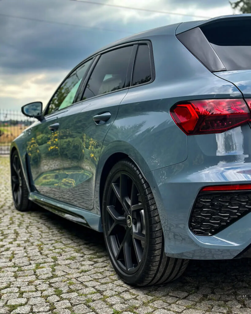 BEZBARWNA FOLIA PPF + POWŁOKA CERAMICZNA AUDI RS3 8Y 2024 - IMG