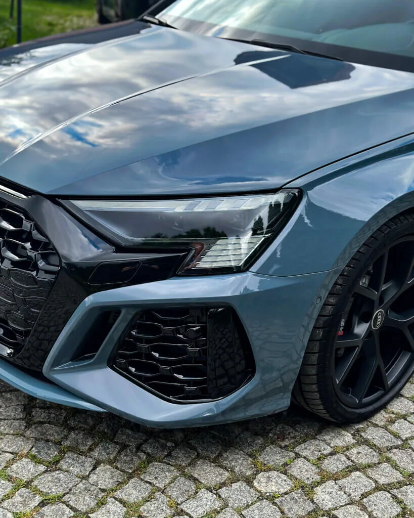 BEZBARWNA FOLIA PPF + POWŁOKA CERAMICZNA AUDI RS3 8Y 2024 - IMG