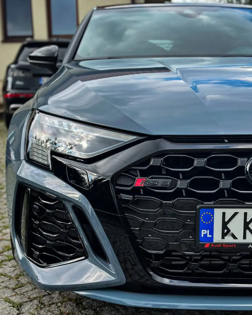 BEZBARWNA FOLIA PPF + POWŁOKA CERAMICZNA AUDI RS3 8Y 2024 - IMG