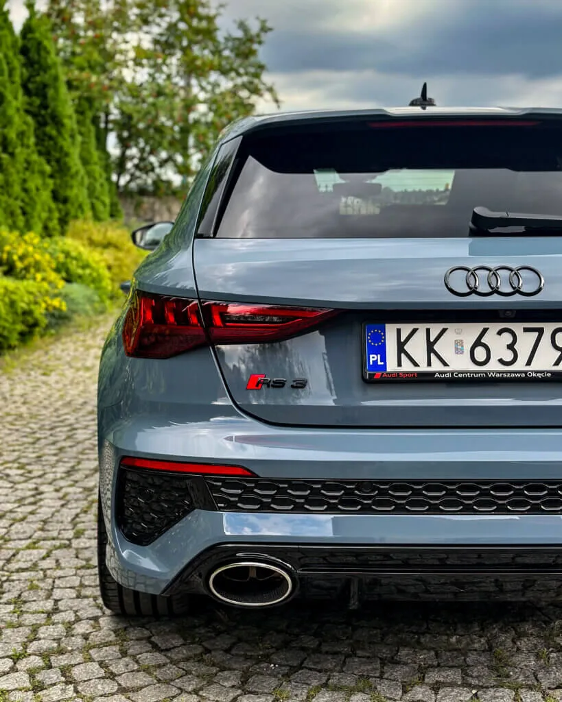 BEZBARWNA FOLIA PPF + POWŁOKA CERAMICZNA AUDI RS3 8Y 2024 - IMG