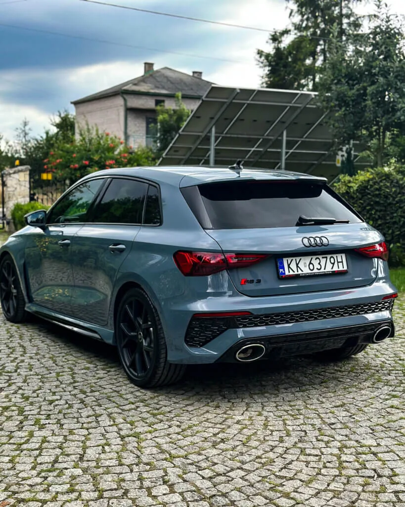 BEZBARWNA FOLIA PPF + POWŁOKA CERAMICZNA AUDI RS3 8Y 2024 - IMG