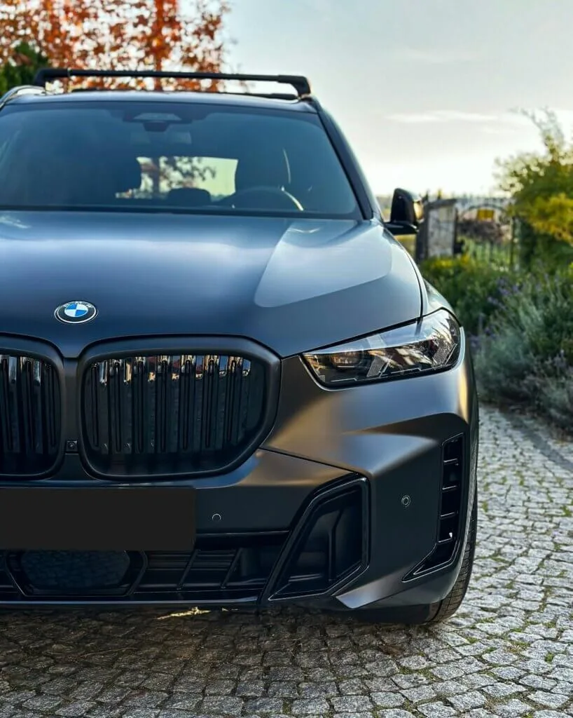 BMW X5 BLACK SAPPHIRE FOLIA PPF - BMW X5 G05 OKLEJANIE FOLIA PPF OCHRONA LAKIERU MROZENIE LAKIERU STEALTH PPF BLACK SAPPHIRE