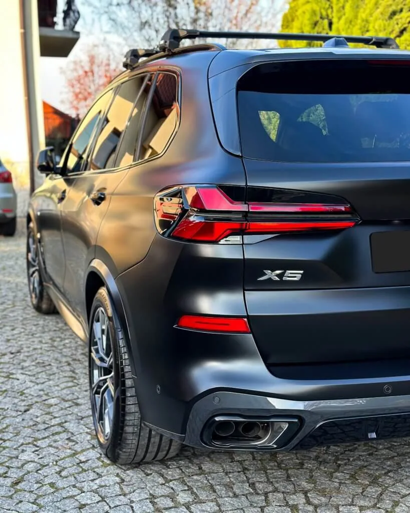 BMW X5 BLACK SAPPHIRE FOLIA PPF - BMW X5 G05 OKLEJANIE FOLIA PPF OCHRONA LAKIERU MROZENIE LAKIERU STEALTH PPF BLACK SAPPHIRE