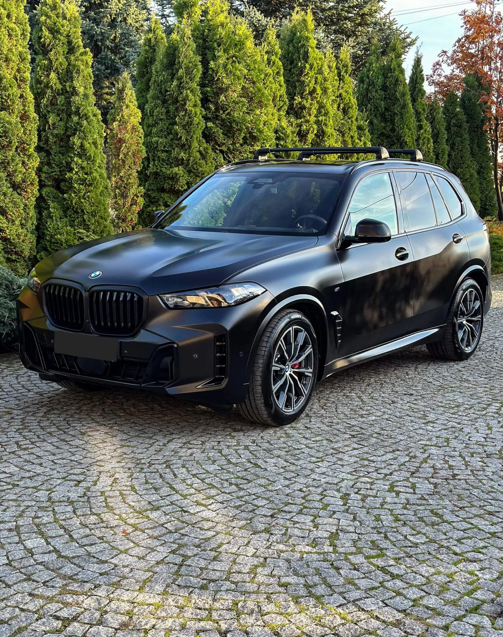 BMW X5 BLACK SAPPHIRE FOLIA PPF - BMW X5 G05 OKLEJANIE FOLIA PPF OCHRONA LAKIERU MROZENIE LAKIERU STEALTH PPF BLACK SAPPHIRE