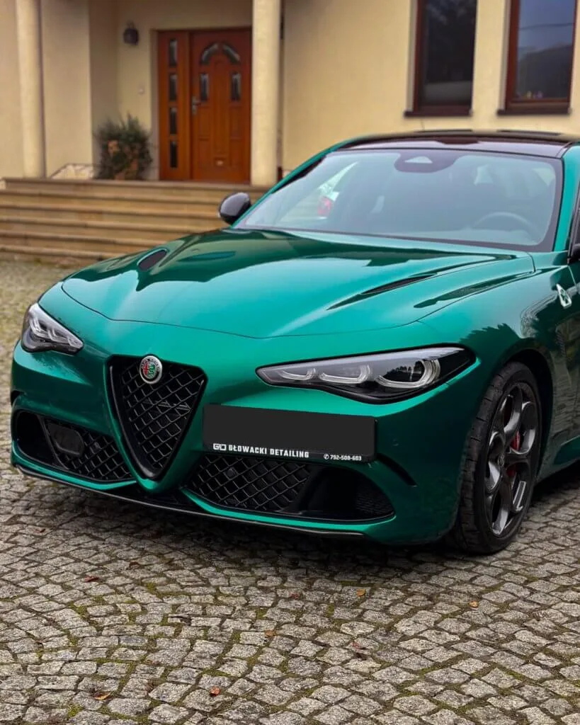 Alfa Romeo Giulia Quadrifoglio 510HP Folia PPF - Alfa Romeo Giulia Quadrifoglio 510HP Folia PPF