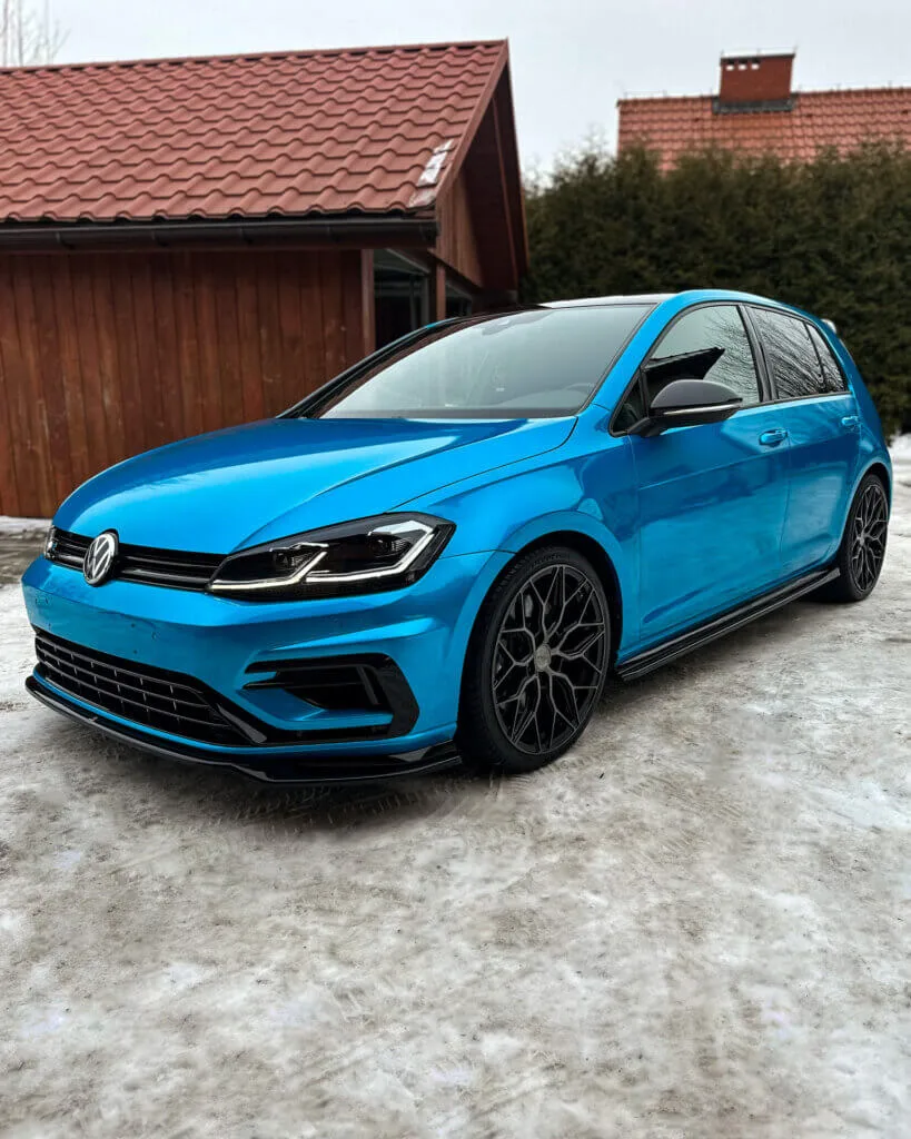 VW Golf R Zmiana Koloru Folią Winylową