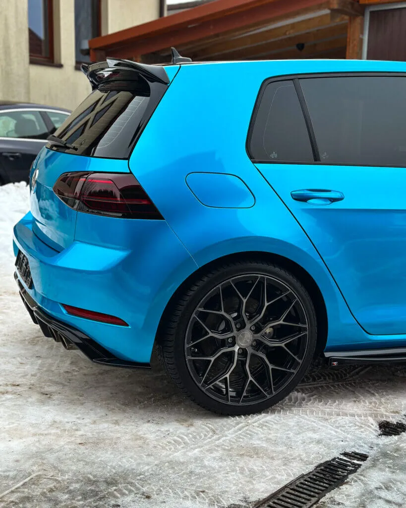 VW Golf R Zmiana Koloru Folią Winylową