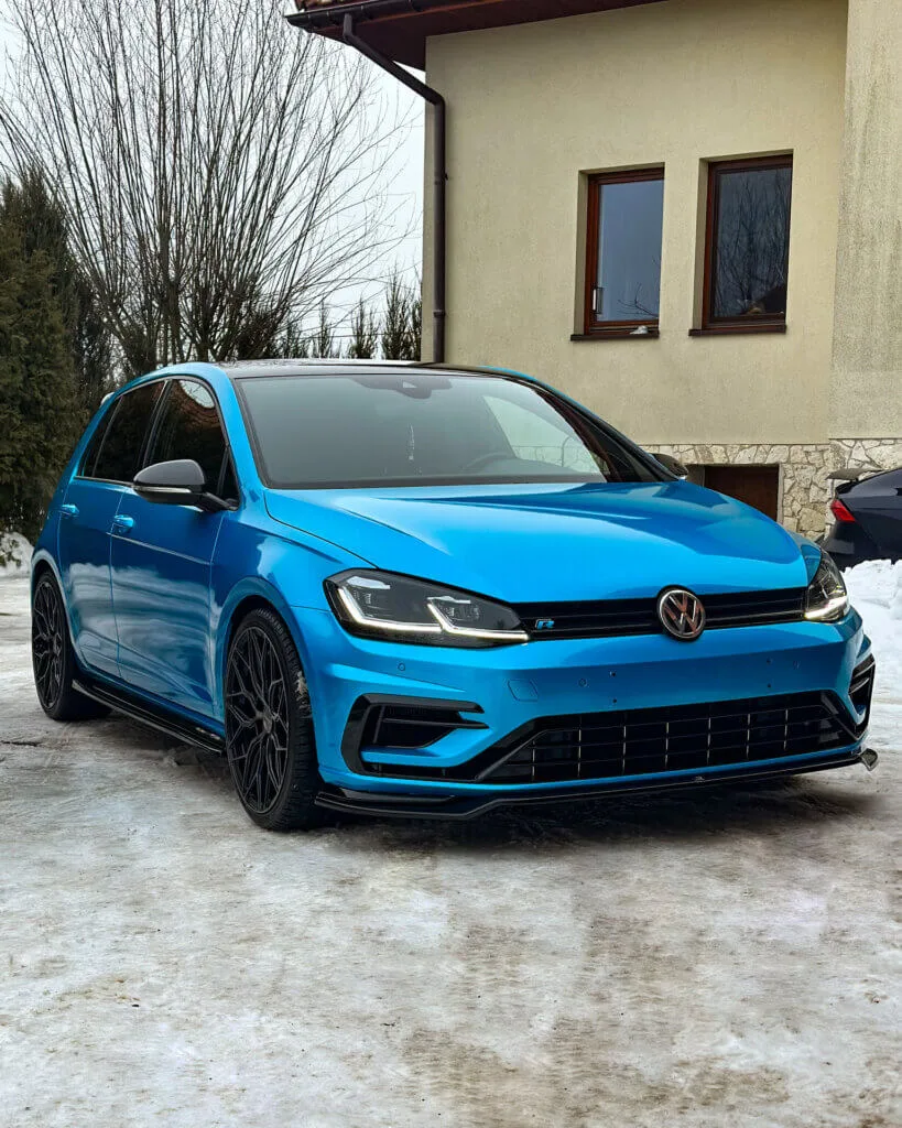 VW Golf R Zmiana Koloru Folią Winylową